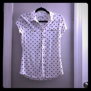 Nyc Polka dot shirt